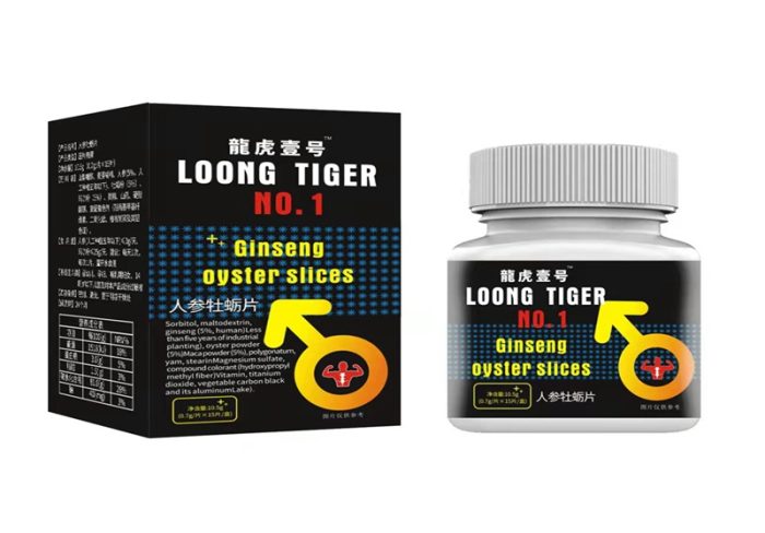 long tiger NO.1 Ginseng Oyster Slices Tablets