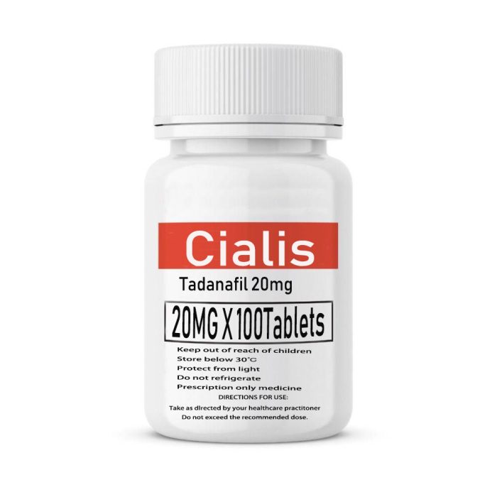 Cials 20mg 100 tablets
