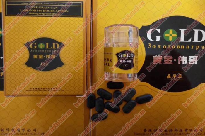 Gold Viagra Black Pills