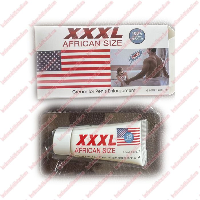 XXXL African size cream for penis enlargement