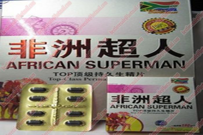 african superman